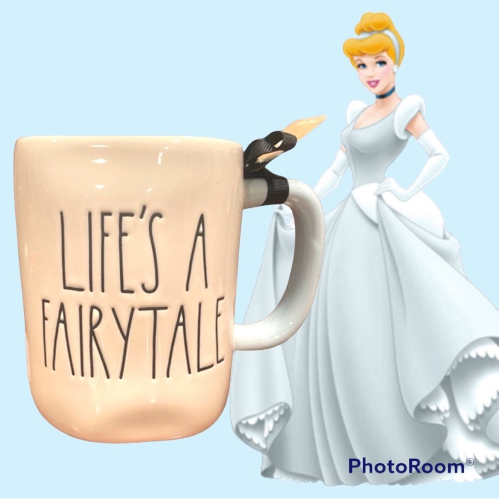 NWT Rae Dunn Life’s a Fairytale mug